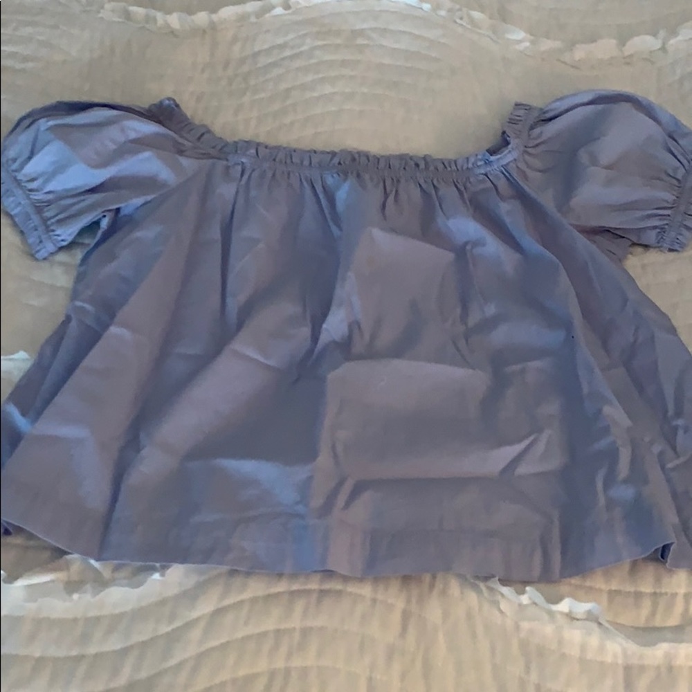 H&M Off the shoulder crop top